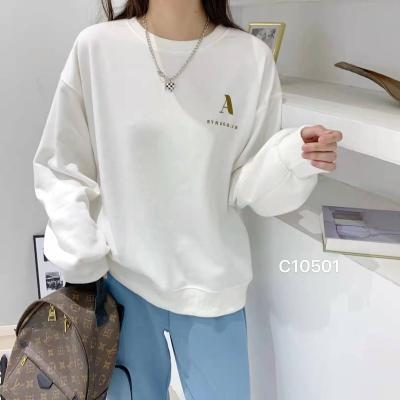 China Breathable the latest fashion ladies jacket casual hot sale high quality baseball uniform round neck pullover ladies sweater for sale
