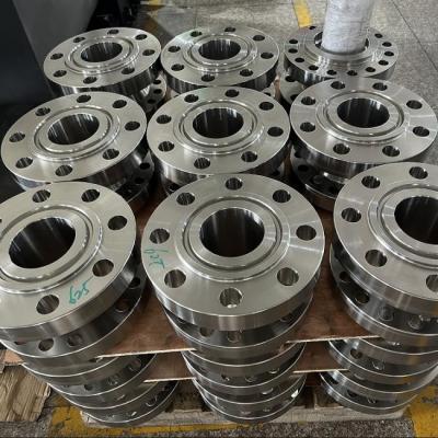Chine HASTELLOY Grade RJ Flange à haute pression Ring Joint Weld Neck Flange pour l'ingénierie navale à vendre