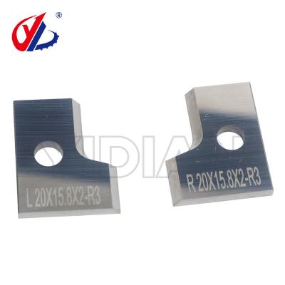 Chine Lame de raclage en carbure de tungstène 20X15.8X2mm pour machine à plaquer les chants CEHISA à vendre