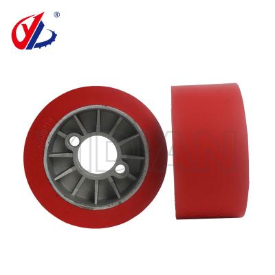 中国 Power Feerder Rubber Rollers Pressure Wheels / Power Feeder Spares 120*35*60mm 販売のため