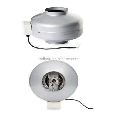 China Integrated Metal Circular Duct Fan Exhaust Duct Fan With Speed Controller for sale