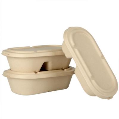 Chine Blé jetable biodégradable Straw Lunch Box Compostable de 100% à vendre