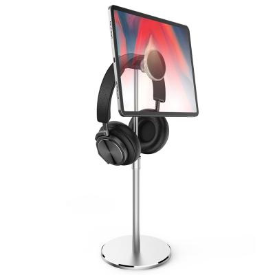 China Adjustable Newcomers Tablet Mount Aluminum Alloy Adjustable Earphone 360 Magnetic Rotation Phone Holder for sale