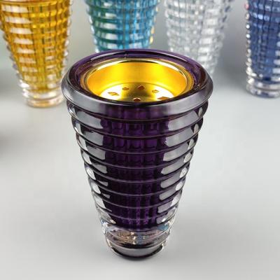 China New Selling Transparent Crystal Incense Burner Chinese Incense Censer Burner Insense Burner for sale