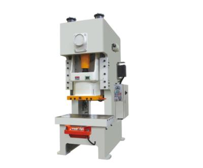 China C-Type Frame Fixed Table Mechanical Press Machine With Dry Clutch And Hydraulic Overloading for sale
