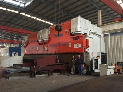 Cina Alta velocità 2000 macchine del freno della stampa di CNC del tandem di tonnellata - 2-WE67K-2000/9000 in vendita