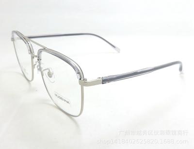 China Other RetroTRMetal Double Beam Eyebrow Frame Eyeglasses Frame 85155 Glass Frame for sale