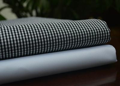 China 100% POLYESTER YARN DYED FABRIC BLACK&WHITE 6.1 oz/yd2 60” for sale