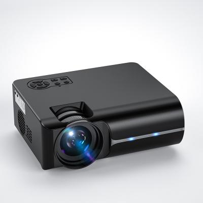 China Internet Ready Projection Android 10 System 180 Lumens 1.8-5m 4.3 Inch Machine Support Optical Shake Projector for sale