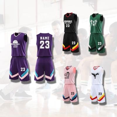 China Latest Design Green Mens Jersey Breathable Team Uniforms Bulk Kids Jerseys Basketball Uniform for sale