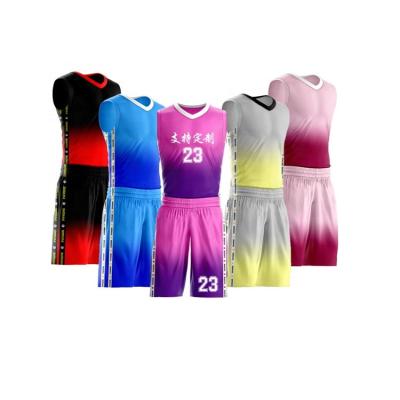 China Breathable Jersey Black Yellow Black Basket Ball Uniform Vintage Basketball for sale