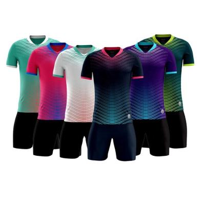 China Shirts & Jersey Kids Tops Sport Adult And Kid Football Wear WPB2023 for sale