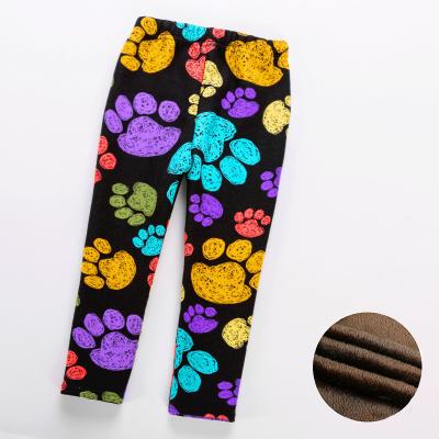 China Breathable Winter Christmas Kids Ginger Pants Soft Baby Ginger Prints Gaiters For Children Wholesale for sale