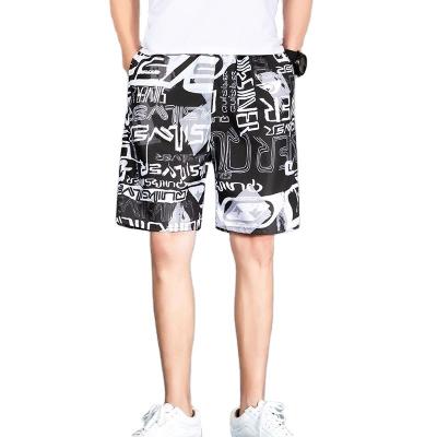 China Cheap Price Dropshipping Colorful Loose Vintage Polyester Breathable 100% Shorts For Men for sale