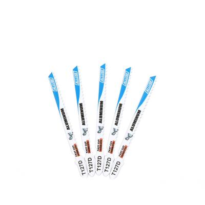 China T127d Sheet Metal Cutting Aluminum High Speed Steel Jig Saw Blades Set For Aluminum for sale