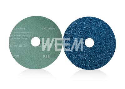 China Van de de Harsvezel van het zirconiumdioxydealuminium de Schurende Schijven met P24 Gruis - P120 Gruis Te koop