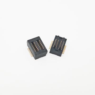 China 0.5mm pitch duplo slot placa para placa conector btb 10pin Hop High 3.0 fabricante placado em ouro PCBA chip terminal à venda