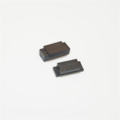 China 40 pin 0.5mm Pitch Double Slot Board-to-Board (BTB) Connector 4.5 Revestido em ouro para fabricante de PCB PCBA SMD à venda