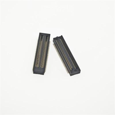 China 0.5mm Pitch 60Pin Conector Btb Revestido em Ouro 5.0 Altura Combinada PCBA Patch Double Groove à venda
