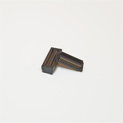China 0.5mm Pitch 36Pin Altura combinada 6.5 Conector Btb Revestido em Ouro Tabela de Tabulação de dupla ranhura (PCBA Patch) para PCB fabricado à venda