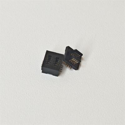 China Duplo Slot 0,8 Pitch btb Conector Board-to-Board 8Pin Homem Fêmea Bloco Combinado Altura 4,0mmH SMD Terminal PCBA à venda