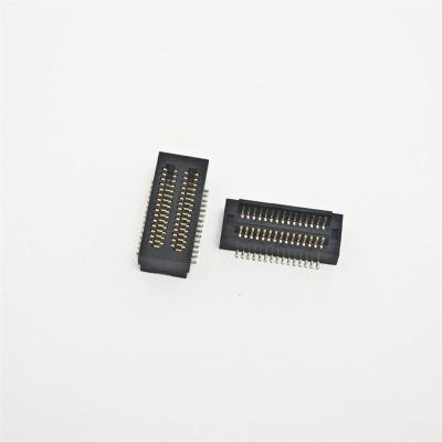 China Duplo Slot 0,8 Pitch btb Conector Board-to-Board 32pin Homem e Mulher Bloco Altura 4,5mmH SMD Terminal PCBA à venda