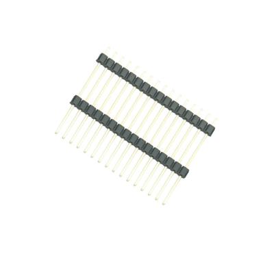 Chine les en-têtes et les prises de Pin de 2.54mm PLONGENT la double rangée simple en plastique L=38mm à vendre