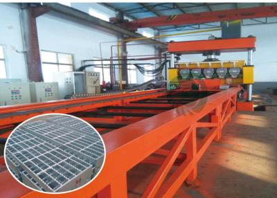 China Tipo grande malla de alambre de rejilla automática completa que cerca la máquina/la cadena de producción en venta