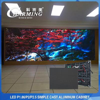 China 64x48CM Display de LED fixo interno durável Pixel Pith P2MM 16Bit à venda
