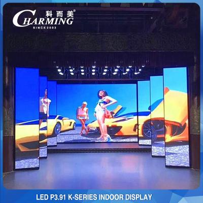 China 14-16 Bit Innen-LED-Videowand, P3.91 IP42 Innenmiet-LED-Anzeige zu verkaufen