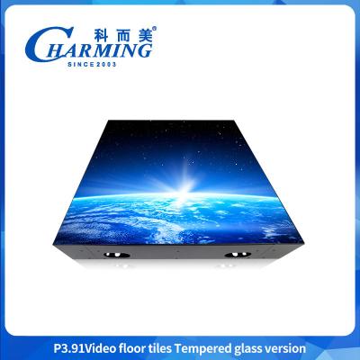 China Bodenfliesenbildschirm 18.1KG Schrank 3840HZ Video Bühne Tanzboden Stand Led Wand Portable Tanzboden LED-Display zu verkaufen