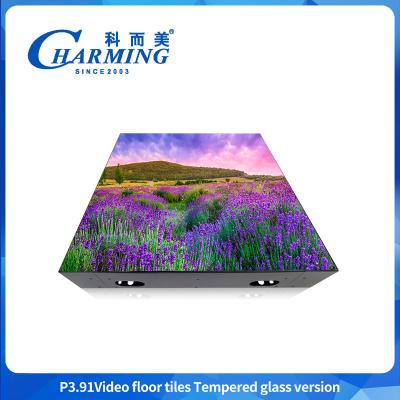 China Fabrikpreis zum Verkauf 500*500mm Mobile DJ Bühne Video Boden Fliesen Bildschirm Innen- und Außen 3D LED-Bildschirm Für Hochzeit&Bar&Club zu verkaufen