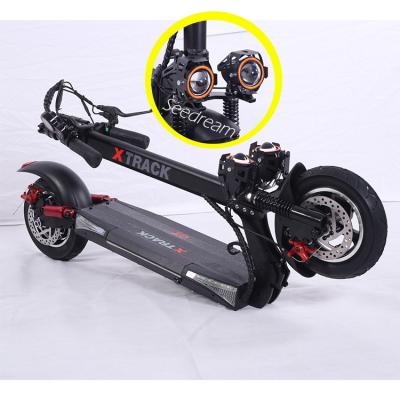China Dual Motor 800W High Speed Unisex Folding Electric Scooters Climbing 50 Degree For Adult for sale