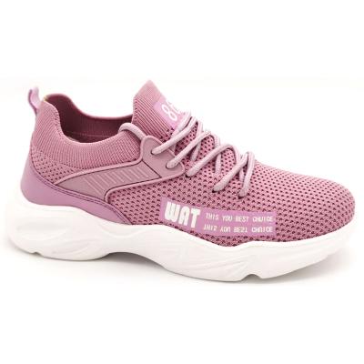 China Breathable Sneakers For Ladies Hot Selling Women'S Sneakers FLY-KNIT Soft Shoes Women for sale