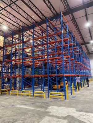 China Q235B Or Q345 Steel Drive In Storage Racks LIFO Storage Warehouse Racking System for sale