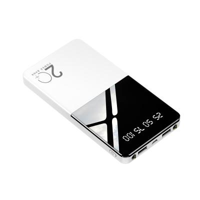 China Mini PC+ABS Mirror Screen Large Capacity Charger 20000mAh Fast Charging Mobile Power Gift Custom Logo New Custom Logo for sale