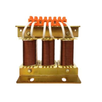 China Electric Power system China factory production input 22KW 60A iron filter reactor harmonic capacitor three phase low voltage dry series core for sale