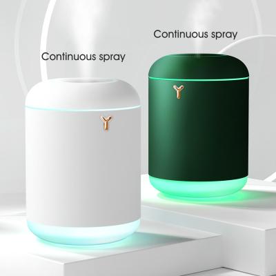 China Smell Comfortable High Quality Silent Fragrance Large Capacity Lights Diffuse Portable USB 7 Color Air Humidifier for sale