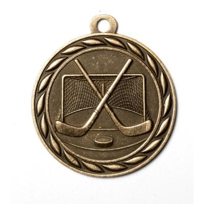 China Europe High Quality Personal Hockey Medal Design Your Custom Logo And Shape Factory Price Award Medal for sale
