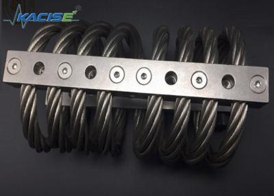 China Apagadores de la vibración de la cuerda de alambre de acero inoxidable del control del choque para la maquinaria industrial en venta