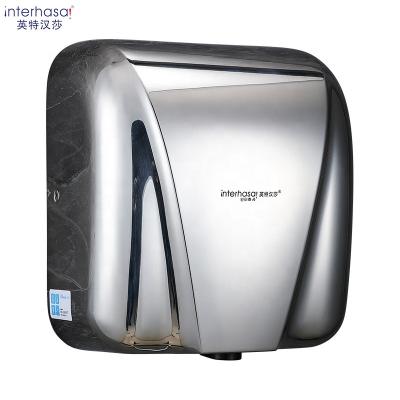 China Hotel Professional Stainless Steel/220V 110V High Speed Wall Mounted Automatic Electric Toilet Accelerator Hand Dryer For Commeriacl for sale