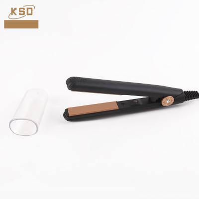 Chine Certifié CE ROHS 20W Mini Législateur de cheveux en fer plat avec couvercle en plastique à vendre