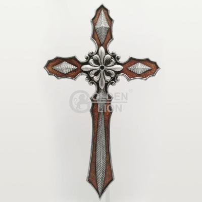 China Europe Resin Crosses Wholesale Diamond Pattern Inlaid Craft for sale
