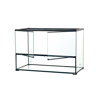 China REPTIZOO Viable PHK11 64.2 Gallon 243 L Custom Large Cage Paludarium Reptile Mini Greenhouse Paludarium Mini Habitat Glass Greenhouses for sale