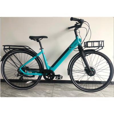 China High Quality Aluminum Alloy Fashion Design Shimano 8 CONNECTION Speed Gears Disc Brake Electric Bicycle for sale