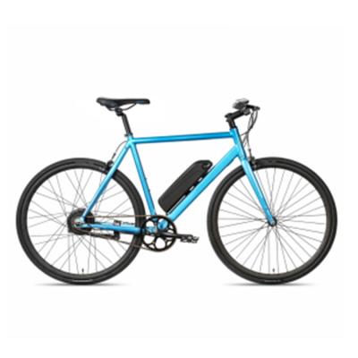 China China Wholesale Cheap Single Speed Steel 700C Fixed Gear Style Electric Bike for sale