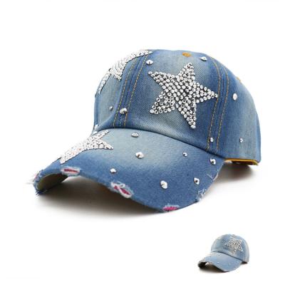 China X1125 Denim Sunscreen Baseball Caps Summer Student Hats Unisex Sun COMMON Outdoor Hats Hot Hand Drill Sports Student Sports Headwear for sale