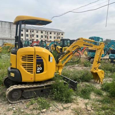 China Good Quality Used Komastu PC20 Mini Excavators 2 Ton Samll Secondhand Digger for sale