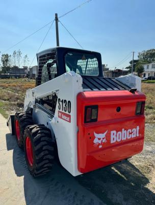 China Mini Gebraucht-Skid Steer Loader Bobcat S130 Kompaktkarosserie-Design-Maschinen zu verkaufen