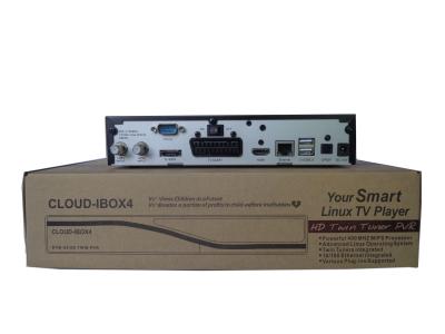 Cina Appanni l'OS Enigma2 Scart di Linux del ricevitore di Ibox 4 S2 DVB HD/immagine di Openpli Blackhole in vendita
